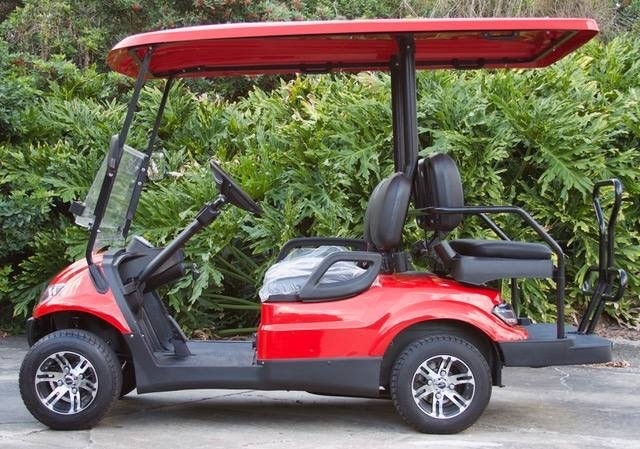Elektrisches Golfmobil-kundengerechte Farbobere grenze der Höchstgeschwindigkeits-30mph ausbaufähig