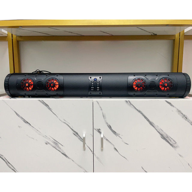 Soundbar für Golfkarren mit verstärktem BT-Anschluss und wasserdichtem 8-Lautsprecher-LED-Beleuchtung