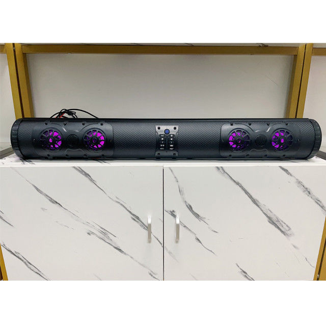 Verstärktes ATV UTV Golfkarren BT-Anschluss 8 Golfkarren Lautsprecher Soundbar wasserdicht mit LED-Beleuchtung