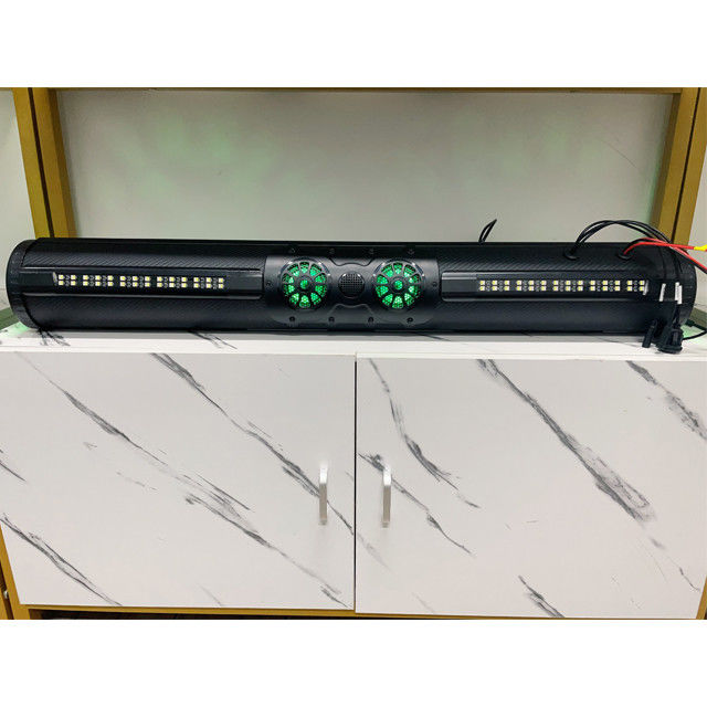 Soundbar für Golfkarren mit verstärktem BT-Anschluss und wasserdichtem 8-Lautsprecher-LED-Beleuchtung