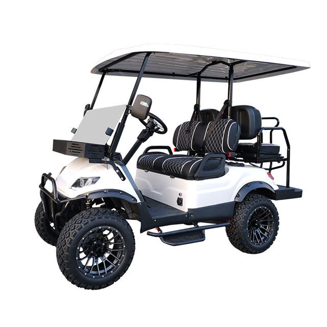 Neuer leistungsstarker Lithium-Batterie-Elektro-Golfwagen mit Sicherheitssystem für Sightseeing Bus Top Golf