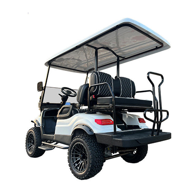 Neuer leistungsstarker Lithium-Batterie-Elektro-Golfwagen mit Sicherheitssystem für Sightseeing Bus Top Golf
