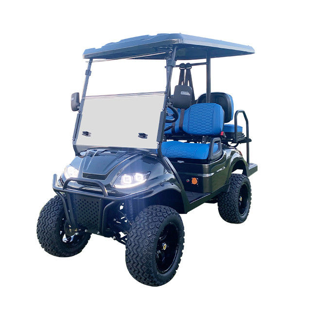 Neueste Trends 48V 62V 72V 5KW 7.5KW Motor 4 Seater Neuer Golf Cart Elektrisch CE-Zertifikat