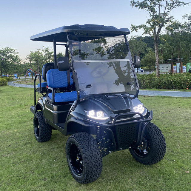 Neueste Trends 48V 62V 72V 5KW 7.5KW Motor 4 Seater Neuer Golf Cart Elektrisch CE-Zertifikat