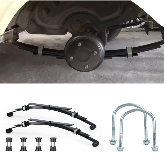 Schwergewichtes hintere 4-Blatt-Frühlingskit mit Bushings & Ärmeln für Club Car DS Golf Cart 1014675
