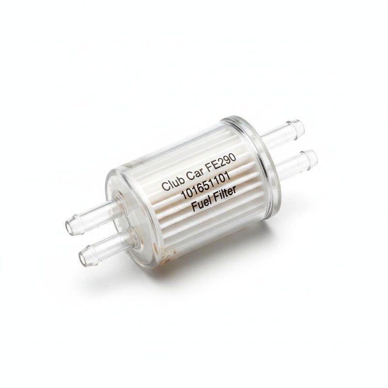 Club Car FE290 Inline Kraftstofffilter 101651101 Klarer Kunststoff Golfcart Ersatzteil