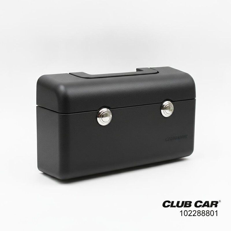 Club Car Vorgang Handschuhbox Tür 102288801 Schwarz Plastik Golfwagen Ersatzteil