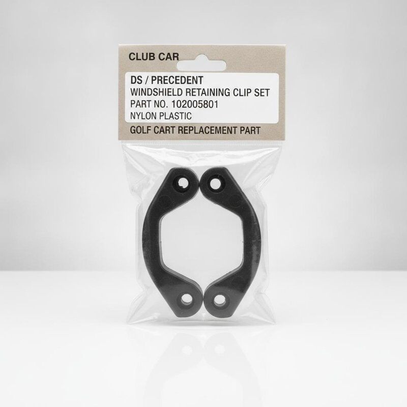 Club Car DS Precedent Windschutzscheiben-Halteclip-Set 102005801 Nylon-Kunststoff-Golfwagen-Ersatzteil