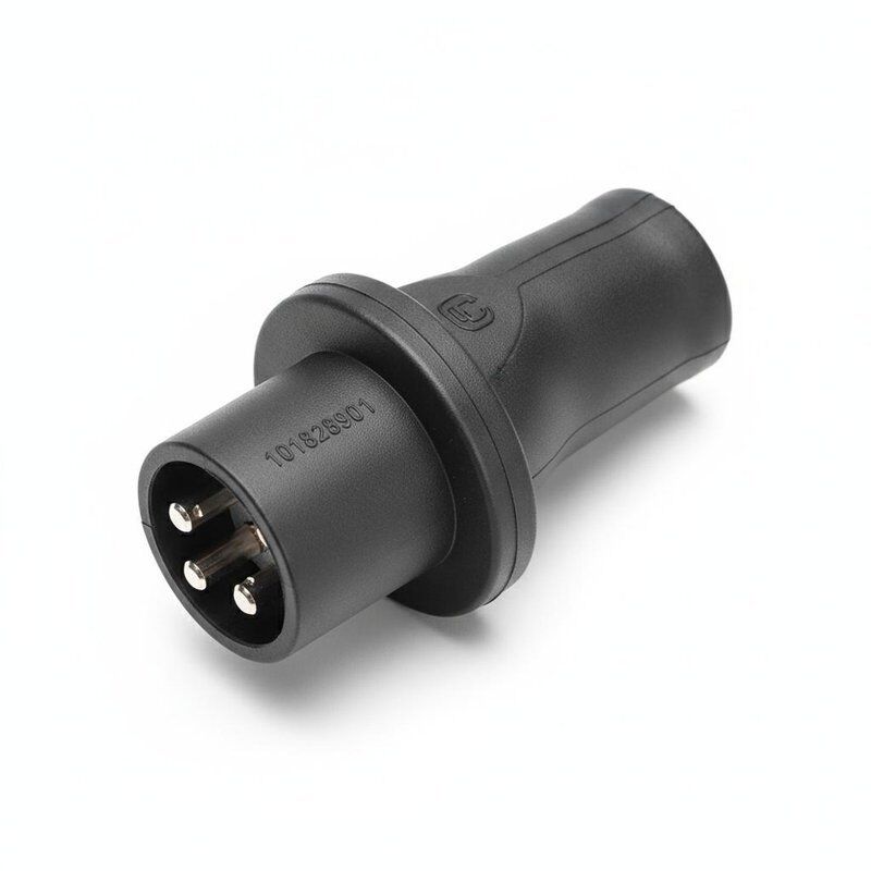 Club Car 48V-Ladekabelstecker 101828901 Premium-Upgrade, nur Ersatzstecker mit geformtem Gummigehäuse