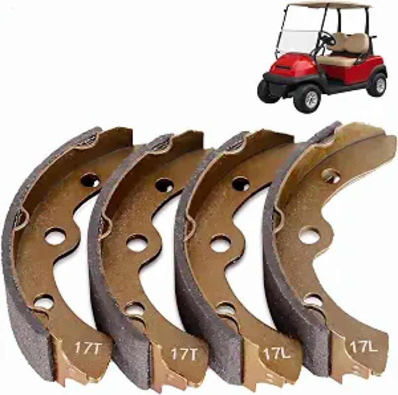 Club Car-Bremsbacken 101823201, OEM-Ersatz für spätere Modelle von 1995, passend für organisches Reibfutter