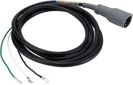 Club Car 48V-Ladekabel, Steckerdraht 101828901, Premium-Upgrade, drei Meter schweres Kabel, geformter wasserdichter Stecker